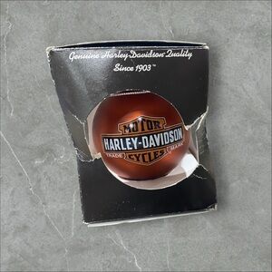 New in box . Harley Davidson Christmas ball